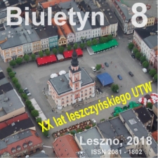 Biuletyn Stowarzyszenia Uniwersytet Trzeciego Wieku w Lesznie Nr8