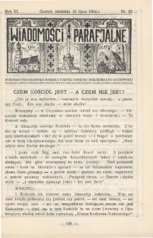 Wiadomości Parafjalne 1934.07.15 R.6 Nr28