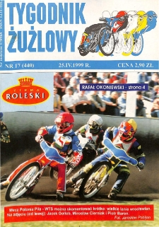 Tygodnik Żużlowy 1999.04.25 R.9 Nr17(440)