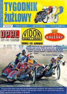Tygodnik Żużlowy 1999.06.20 R.9 Nr25(448)