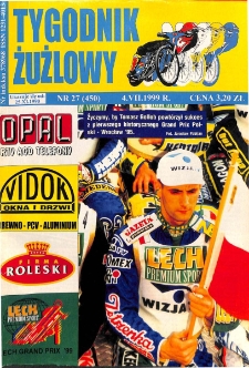 Tygodnik Żużlowy 1999.07.04 R.9 Nr27(450)