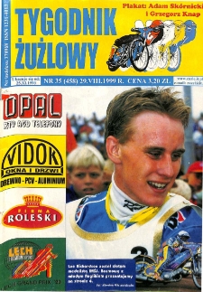 Tygodnik Żużlowy 1999.08.29 R.9 Nr35(458)
