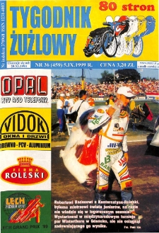 Tygodnik Żużlowy 1999.09.05 R.9 Nr36(459)