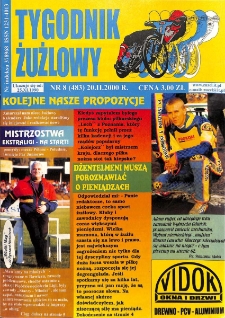 Tygodnik Żużlowy 2000.02.20 R.10 Nr8(483)