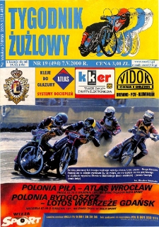 Tygodnik Żużlowy 2000.05.07 R.10 Nr19(494)