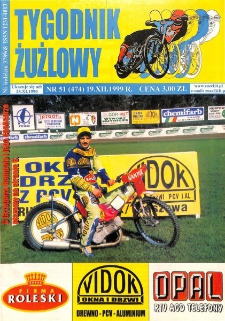 Tygodnik Żużlowy 1999.12.19 R.9 Nr51(474)
