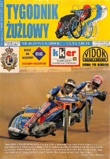 Tygodnik Żużlowy 2000.10.01 R.10 Nr40(515)