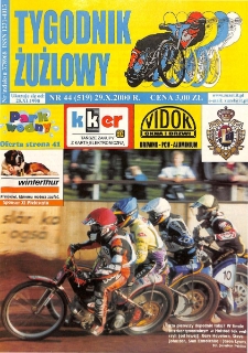 Tygodnik Żużlowy 2000.10.29 R.10 Nr44(519)