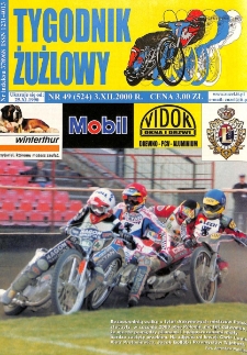 Tygodnik Żużlowy 2000.12.03 R.10 Nr49(524)