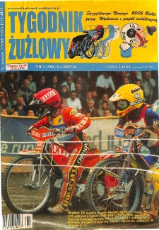 Tygodnik Żużlowy 2002.01.06 R.12 Nr1(581)