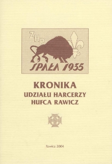 ZHP Spała 1935. Kronika udziału harcerzy hufca Rawicz