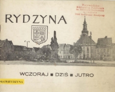 Rydzyna: wczoraj-dziś-jutro