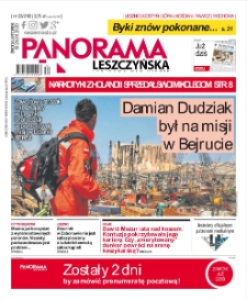 Panorama Leszczyńska 2020.08.19 R.42 Nr33(2112)