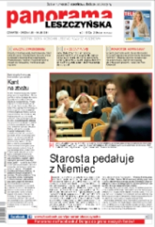 Panorama Leszczyńska 2011.08.04 R.33 Nr31(1642)