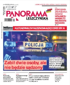 Panorama Leszczyńska 2022.07.20 R.44 Nr29(2212)