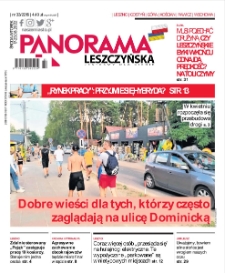 Panorama Leszczyńska 2022.08.17 R.44 Nr33(2216)