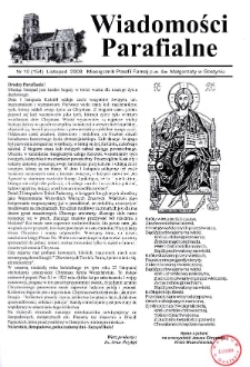Wiadomości Parafialne 2008.11 Nr10 (154)