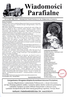Wiadomości Parafialne 2011.05 Nr5 (182)