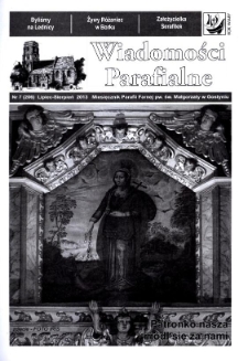 Wiadomości Parafialne 2013.07 Nr7 (206)