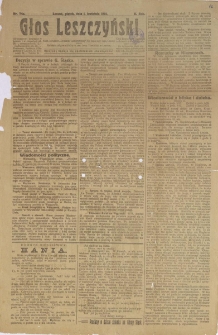 Głos Leszczyński 1921.04.01 R.2 Nr74a