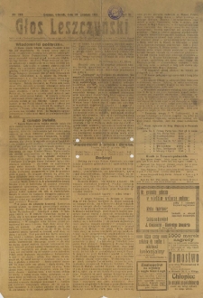 Głos Leszczyński 1921.12.20 R.2 Nr292