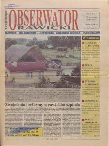 Obserwator Rawicki 2000.08.23 R.1 Nr21