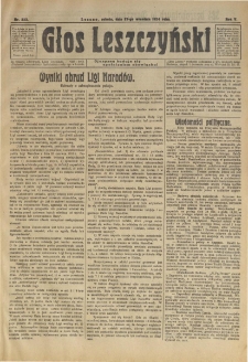 Głos Leszczyński 1924.09.27 R.5 Nr223
