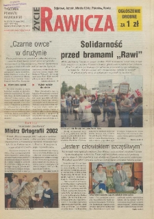 Życie Rawicza 2002.05.31 R.2 Nr22(76)