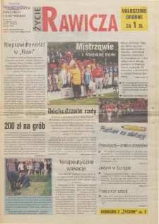 Życie Rawicza 2002.06.21 R.2 Nr25(79)
