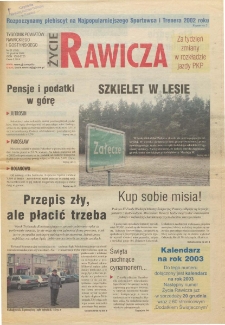Życie Rawicza 2002.12.16 R.2 Nr51(105)