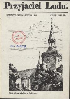 Przyjaciel Ludu 1990 Nr1