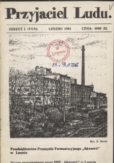 Przyjaciel Ludu 1991 Nr1