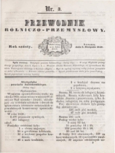 Przewodnik Rolniczo-Przemysłowy 1842.08.01 R.6 Nr 3