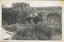 O. Bernard Walczak OSB w ogrodzie klasztornym
