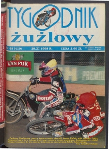Tygodnik Żużlowy 1998.11.29 R.8 Nr48(419)