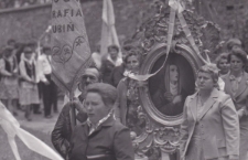 Uroczystości odpustowe w Klasztorze Benedyktyn&oacute;w w Lubiniu. Wrzesień 1984 r.