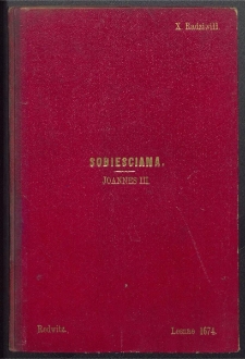 Corona victoriae coelitus concessa, qvam serenissimum Poloniae regnum per supremum exercituum imperatorem Joannem Sobieski [...]