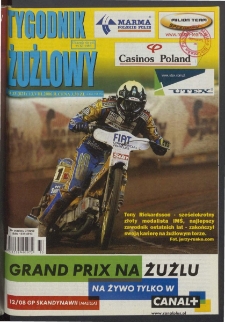 Tygodnik Żużlowy 2006.08.13 R.16 Nr33 (821)