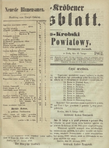 Rawicko-Krobski Dziennik Powiatowy. 1862.02.12 R.12 Nr 7