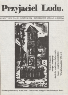 Przyjaciel Ludu 1994 Nr3/4