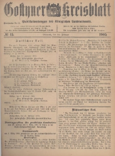 Gostyner Kreisblatt 1905.02.22 Nr 15