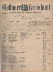 Gostyner Kreisblatt 1905.05.20 Nr 40