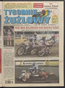 Tygodnik Żużlowy 2007.05.13 R.17 Nr 19 (860)