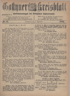 Gostyner Kreisblatt 1905.09.09 Nr 72