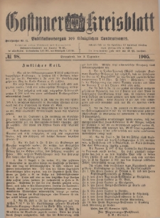 Gostyner Kreisblatt 1905.12.09 Nr 98