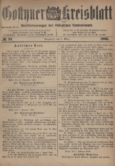 Gostyner Kreisblatt 1906.03.03 Nr 18