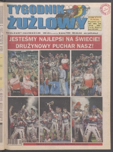 Tygodnik Żużlowy 2007.07.29 R.17 Nr 30 (871)