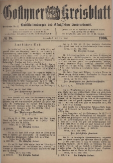 Gostyner Kreisblatt 1906.05.12 Nr 38