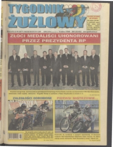 Tygodnik Żużlowy 2007.08.12 R.17 Nr 32 (873)