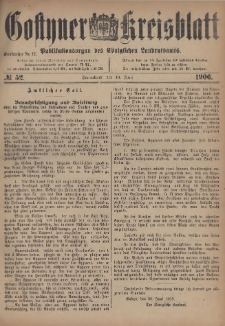 Gostyner Kreisblatt 1906.06.30 Nr 52